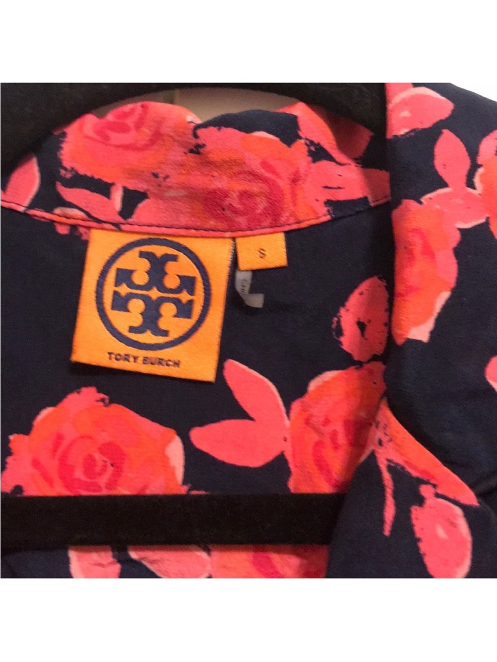 Tory Burch Floral Silk PJ set - Picture 4 of 8